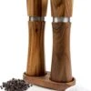 Nimma® Peper En Zoutmolen Set - Incl Navul Lepel - Verstelbare Maalgraad - Acacia Hout -Heng Kookserie Winkel 1026x1200