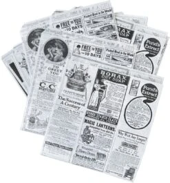 Rainbecom - 50 Stuks - 19 X 17 Cm - Hamburger Zakje Papier - Vetvrij Papier - Papieren Zak Voor Sandwiches - Krant 4 Rainbecom - 50 Stuks - 19 X 17 Cm - Hamburger Zakje Papier - Vetvrij Papier - Papieren Zak Voor Sandwiches - Krant -Heng Kookserie Winkel 1119x1200