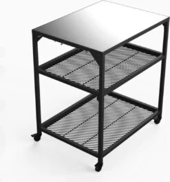 Ooni - Tafel - Medium - Pizza Tafel - 60x80x 90cm - RVS - Zwart -Heng Kookserie Winkel 1121x1200 1