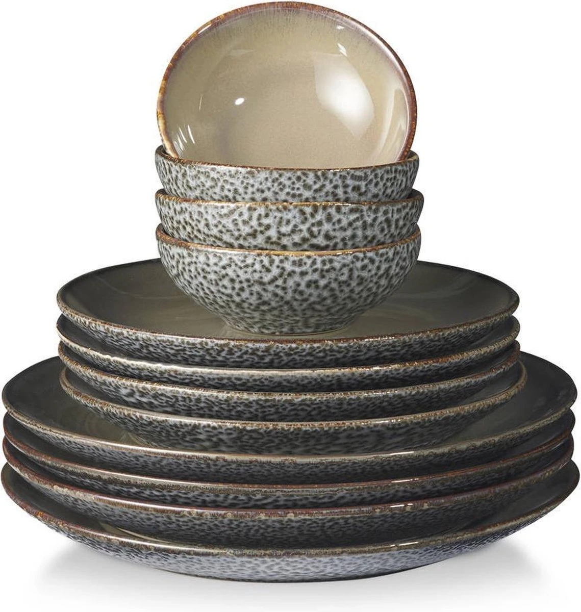 Herman den Blijker serviesset - 12-delig - 4 persoons Herman Den Blijker Serviesset - 12-delig - 4 Persoons -Heng Kookserie Winkel