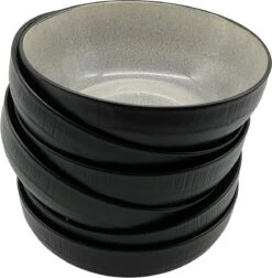 Serviesset 6 Personen - Evia Glacé - Lichgrijs / Zwart - 24-delig 3 Serviesset 6 Personen - Evia Glacé - Lichgrijs / Zwart - 24-delig -Heng Kookserie Winkel 1177x1200 1