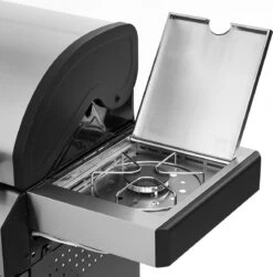 Burnhard Gas BBQ Big FRED Deluxe - 4 Branders - Incl. Keramische Infraroodbrander & Afdekhoes - Deluxe -Heng Kookserie Winkel 1183x1200