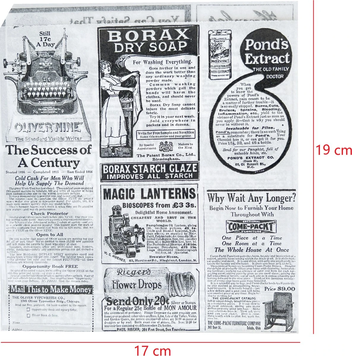 Rainbecom - 50 Stuks - 19 x 17 cm - Hamburger Zakje Papier - Vetvrij Papier - Papieren Zak voor Sandwiches - Krant Rainbecom - 50 Stuks - 19 X 17 Cm - Hamburger Zakje Papier - Vetvrij Papier - Papieren Zak Voor Sandwiches - Krant -Heng Kookserie Winkel