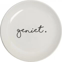 Gusta - Gebaksbordjes - ø 15 Cm - Set 4 Stuks - Porselein - Wit -Heng Kookserie Winkel 1197x1200