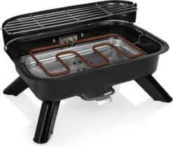 Princess 112252 Hybride Barbecue – Elektrische BBQ - Tafelmodel - 2000W - 44x 29cm - Gebruik Elektrisch Of Met Kolen -Heng Kookserie Winkel 1200x1018