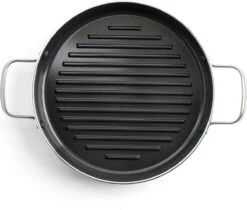 Dagelijkse Kost Keramische Grillpan - Ø28cm - PFAS-vrij - 2 Grepen 7 Dagelijkse Kost Keramische Grillpan - Ø28cm - PFAS-vrij - 2 Grepen -Heng Kookserie Winkel 1200x1021