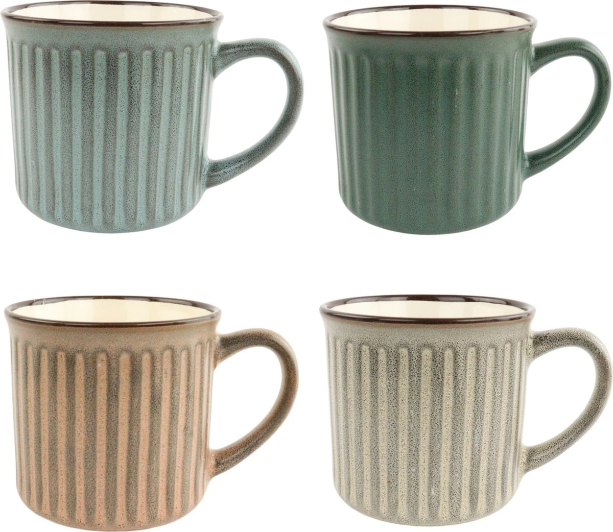 OTIX Koffiekopjes - met Oor - Set van 4 - Aardewerk - 200 ml OTIX Koffiekopjes - Met Oor - Set Van 4 - Aardewerk - 200 Ml -Heng Kookserie Winkel 1200x1042 1