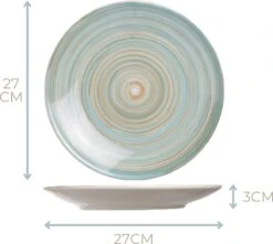 Cosy&Trendy Serviesset 24-delig Turbolino Blauw -Heng Kookserie Winkel 1200x1073