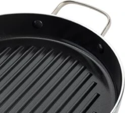 Dagelijkse Kost Keramische Grillpan - Ø28cm - PFAS-vrij - 2 Grepen 9 Dagelijkse Kost Keramische Grillpan - Ø28cm - PFAS-vrij - 2 Grepen -Heng Kookserie Winkel 1200x1081