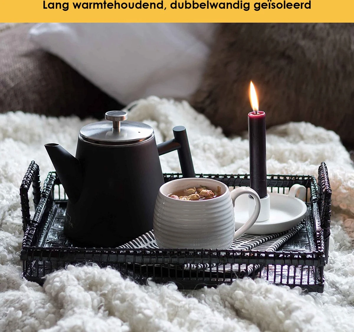 Silberthal - Theepot Met Filter - 1 L - RVS Dubbelwandig - Zwart - Cadeau Silberthal - Theepot Met Filter - 1 L - RVS Dubbelwandig - Zwart - Cadeau -Heng Kookserie Winkel 1200x1123 1