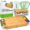 Ecowize 3-in-1 Bamboe Snijplank Met Opvangbak - Snijplank Hout Incl. 3 Roestvrijstalen Opvangbakjes Met Bamboe Deksel, 4 Inzetbare Raspen - Groentesnijder, Hakblok, Borrelplank, Tapasplank, Broodplank - 40x30cm - Duurzaam Cadeau 1 Ecowize 3-in-1 Bamboe Snijplank Met Opvangbak - Snijplank Hout Incl. 3 Roestvrijstalen Opvangbakjes Met Bamboe Deksel, 4 Inzetbare Raspen - Groentesnijder, Hakblok, Borrelplank, Tapasplank, Broodplank - 40x30cm - Duurzaam Cadeau -Heng Kookserie Winkel 1200x1175 1