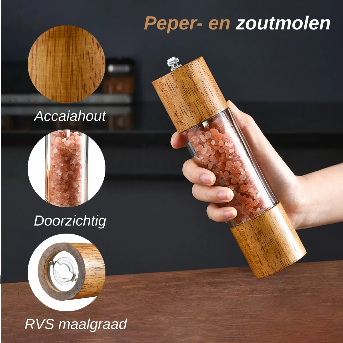 VAIVE Peper en Zoutmolen Set - Pepermolen VAIVE Peper En Zoutmolen Set - Pepermolen -Heng Kookserie Winkel 1200x1200 116
