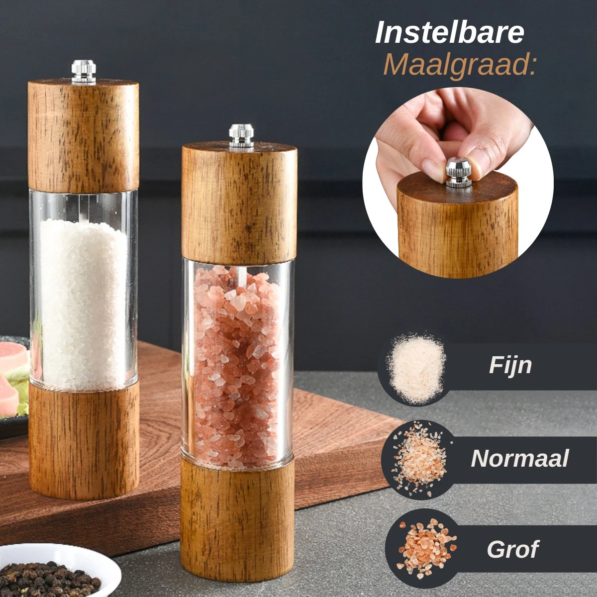 VAIVE Peper en Zoutmolen Set - Pepermolen VAIVE Peper En Zoutmolen Set - Pepermolen -Heng Kookserie Winkel 1200x1200 117