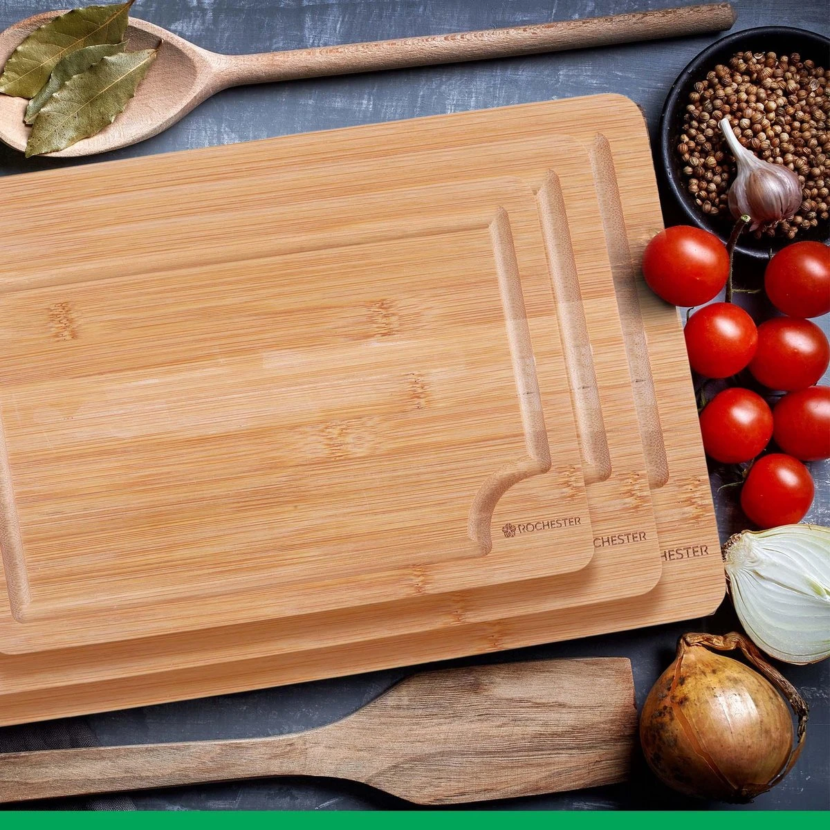 Rochester Snijplanken Hout – Borrelplank – Serveerplank - 3-Delig – Organisch Bamboe – Luxe Design – Hygienisch En Duurzaam Rochester Snijplanken Hout – Borrelplank – Serveerplank - 3-Delig – Organisch Bamboe – Luxe Design – Hygienisch En Duurzaam -Heng Kookserie Winkel 1200x1200 122