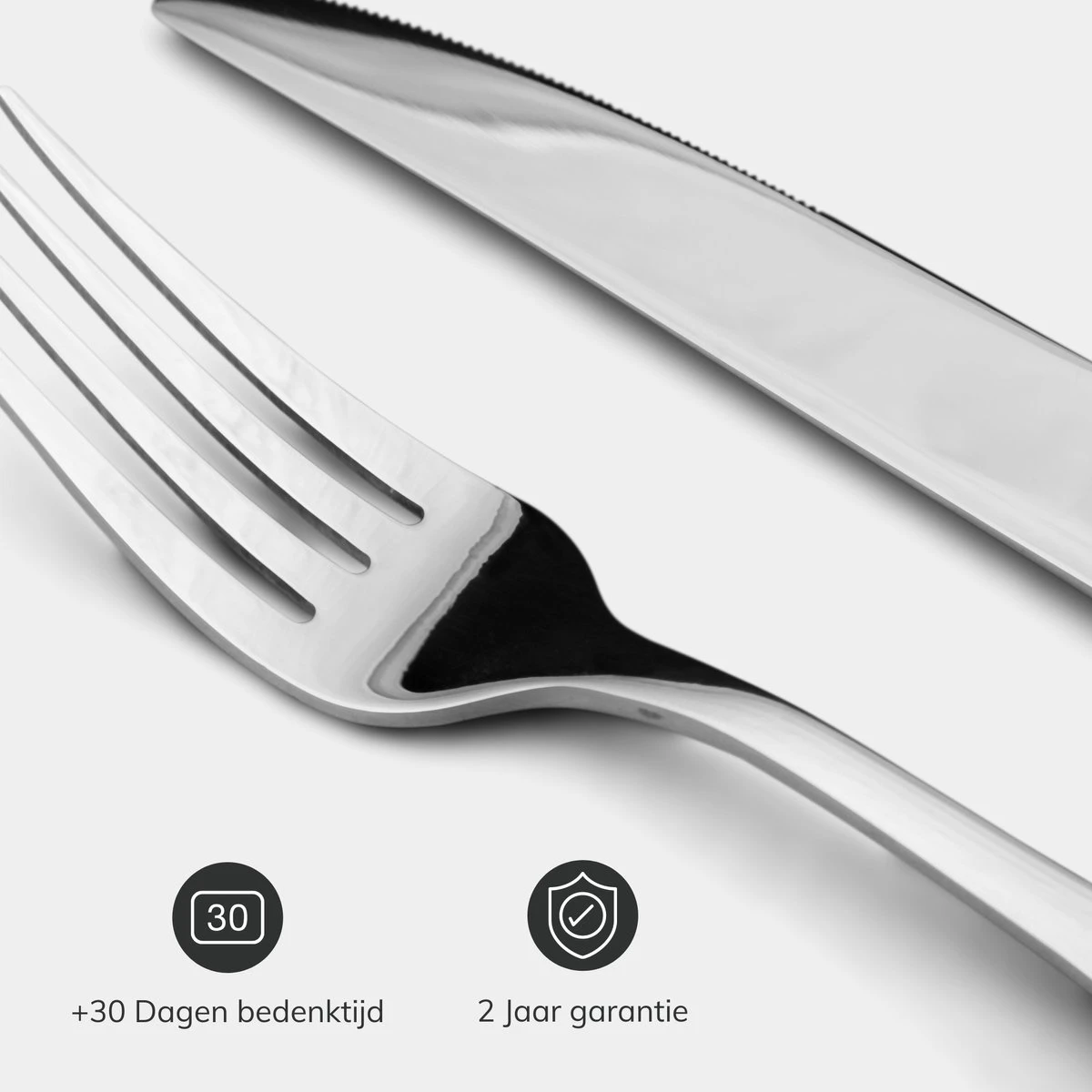 Deleca 12 Persoons Bestekset (72-delig) - Lepels, Messen, Vorken & Steakmessen - Vaatwasserbestendig - Zilver / RVS Deleca 12 Persoons Bestekset (72-delig) - Lepels, Messen, Vorken & Steakmessen - Vaatwasserbestendig - Zilver / RVS -Heng Kookserie Winkel 1200x1200 13