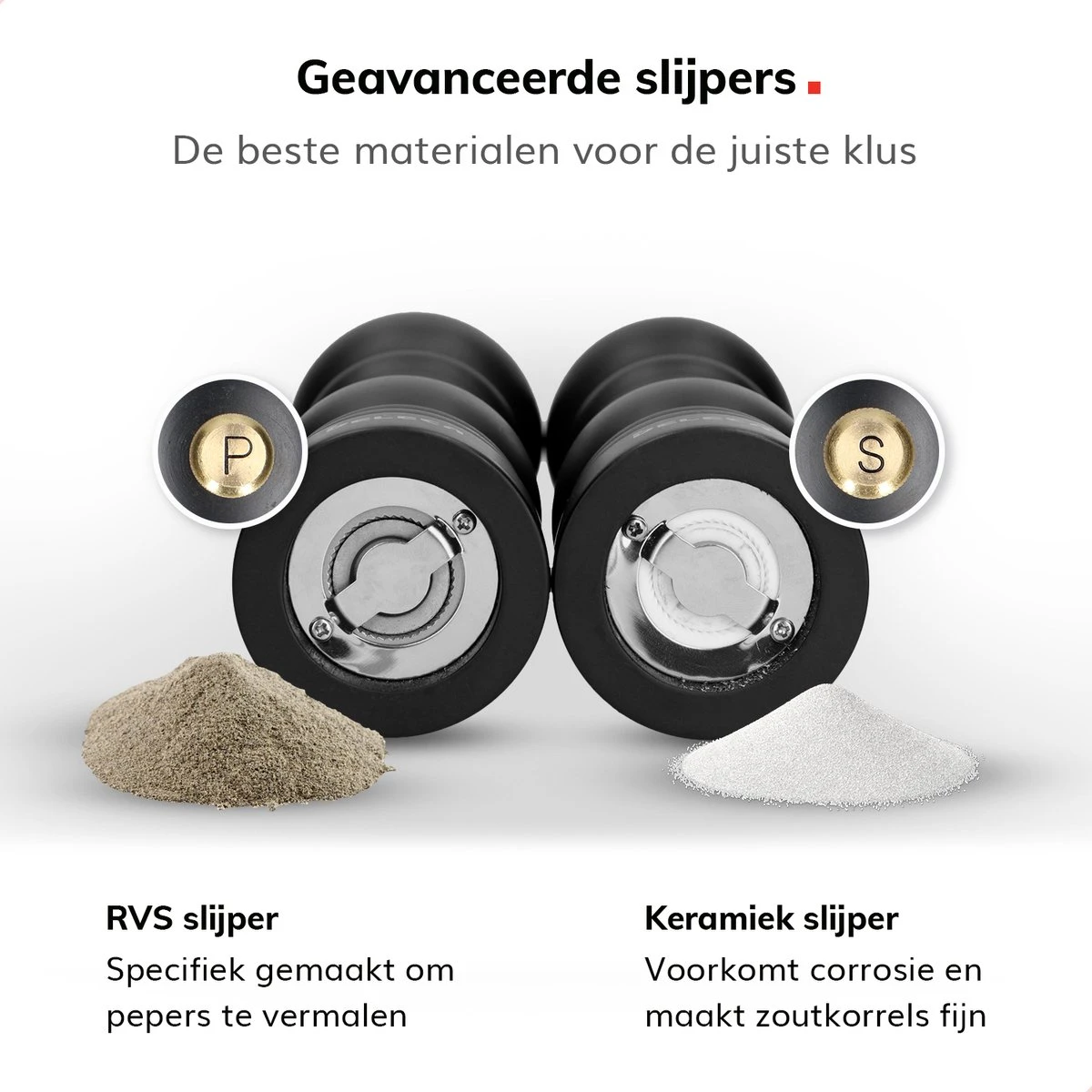 Deleca Luxe Peper en Zoutmolen Set - Met Geschenkdoos - Zout / Pepermolen - Rubberhout - Zwart & Goud Deleca Luxe Peper En Zoutmolen Set - Met Geschenkdoos - Zout / Pepermolen - Rubberhout - Zwart & Goud -Heng Kookserie Winkel 1200x1200 131
