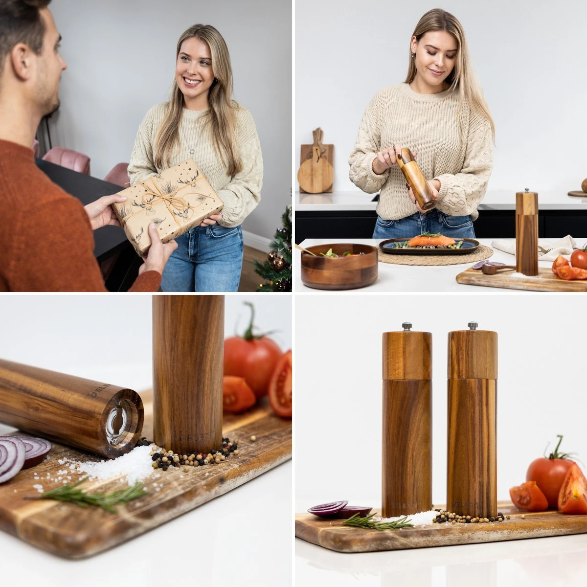 Deleca Luxe Peper en Zoutmolen Set - Zout / Pepermolen - Handmatig - Met Navul Lepel & Geschenkdoos - Acacia Hout - Rond Deleca Luxe Peper En Zoutmolen Set - Zout / Pepermolen - Handmatig - Met Navul Lepel & Geschenkdoos - Acacia Hout - Rond -Heng Kookserie Winkel 1200x1200 141