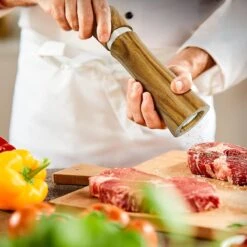 UNBOX Peper En Zoutmolen Set - Pepermolen - Zoutmolen - BBQ Accesoires - Acacia Hout - RVS -Heng Kookserie Winkel 1200x1200 161