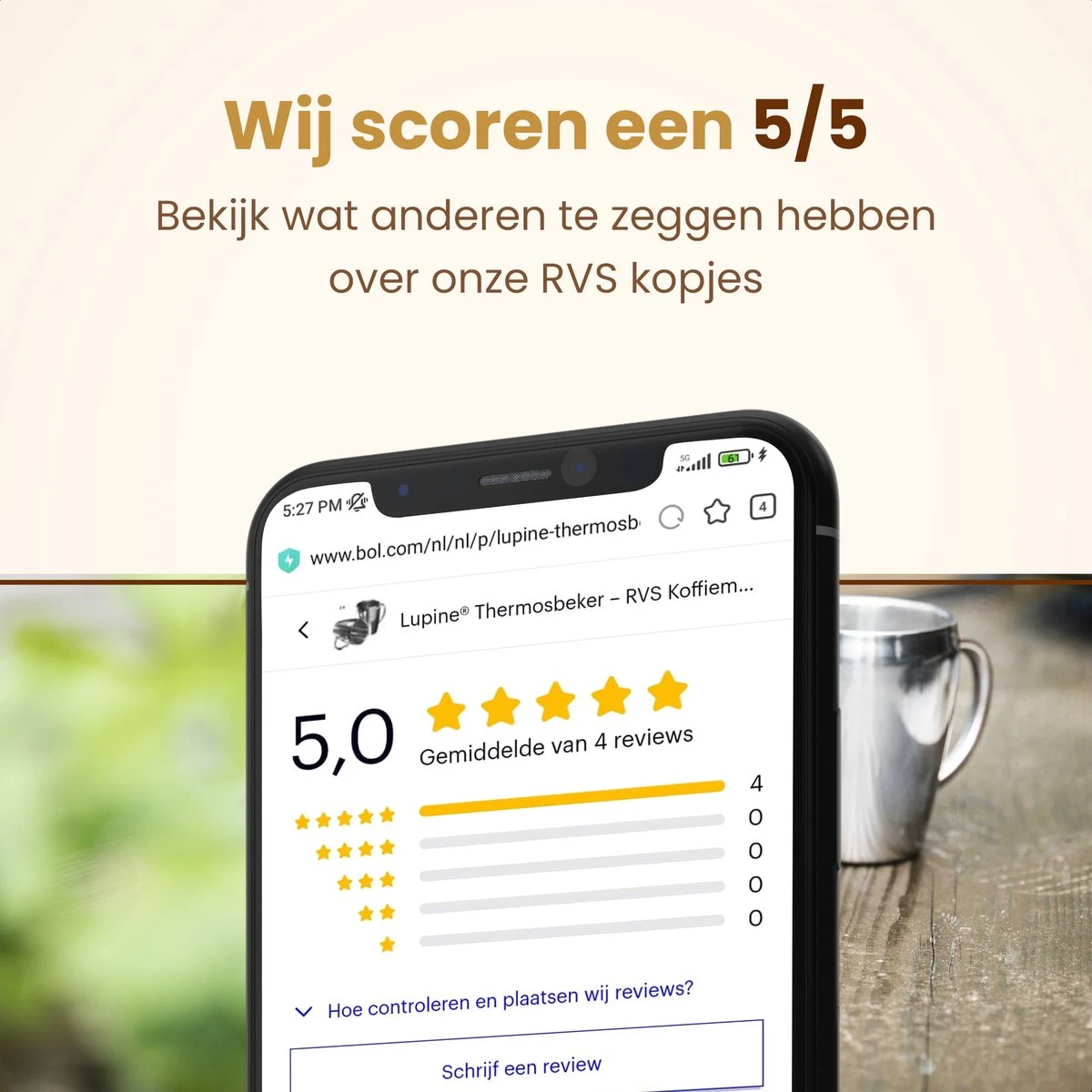 Beker RVS Dubbelwandig 200ml lang warm Set van 2 kopjes mooie set bekers van Roestvrij staal Lupine Beker RVS Dubbelwandig 200ml Lang Warm Set Van 2 Kopjes Mooie Set Bekers Van Roestvrij Staal -Heng Kookserie Winkel 1200x1200 175