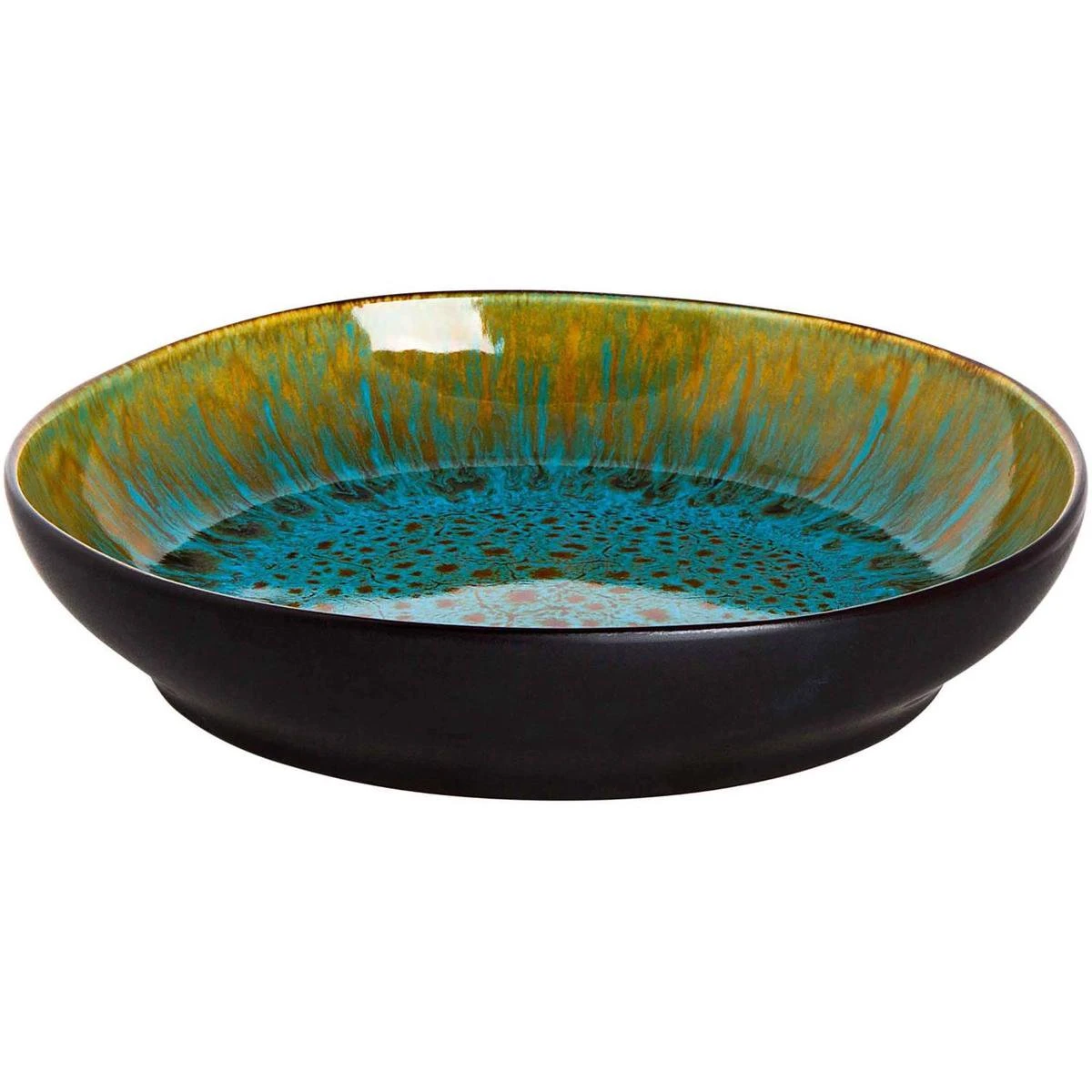 Palmer Serviesset Lotus Stoneware 6-persoons 24-delig Zwart Turquoise Palmer Serviesset Lotus Stoneware 6-persoons 24-delig Zwart Turquoise -Heng Kookserie Winkel 1200x1200 236