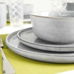 Excellent Serviesset - Servies - 16 Stuks - Aardewerk - Grijs -Heng Kookserie Winkel 1200x1200 251