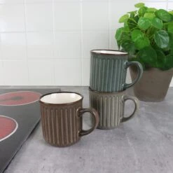 OTIX Koffiekopjes - Met Oor - Set Van 4 - Aardewerk - 200 Ml 4 OTIX Koffiekopjes - Met Oor - Set Van 4 - Aardewerk - 200 Ml -Heng Kookserie Winkel 1200x1200 294