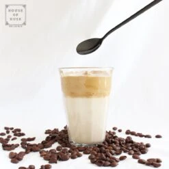 House Of Husk Latte Macchiato Lepels Set - Lange Theelepels - Koffielepels - Longdrinklepels - Sorbetlepels - Barlepel - RVS - 6 Stuks - 20CM - Zwart -Heng Kookserie Winkel 1200x1200 3