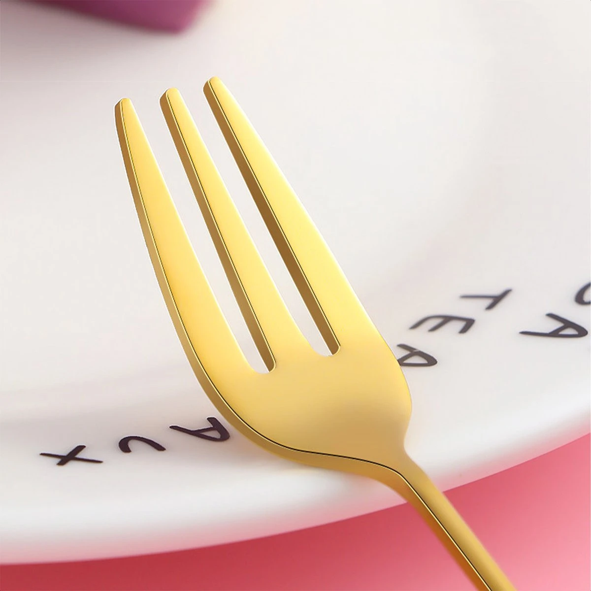 Gebaksvorkjes donut set van 4 taartvorkjes - goud Gebaksvorkjes Donut Set Van 4 Taartvorkjes - Goud -Heng Kookserie Winkel 1200x1200 30