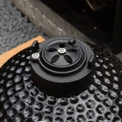 BluMill Kamado BBQ Egg - Kamado 13 Inch - Incl. Vlees Thermometer - Houtskoolbarbecues - Zwart - Ø 27cm -Heng Kookserie Winkel 1200x1200 332