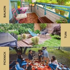 Ozocozy BBQ-ONE Houtskool Tafelbarbecue - Ø30 Cm- Zwart - Incl. Draagtas, Siliconen Bakkwast En RVS-Barbecuetang -Heng Kookserie Winkel 1200x1200 341