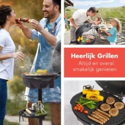 KitchenBrothers Elektrische BBQ - Met Grillplaat - Anti-aanbaklaag - Incl. Plank/Houders - Grilloppervlak 46,5x33,8cm - Tot 300°C - 2400W - Zwart 9 KitchenBrothers Elektrische BBQ - Met Grillplaat - Anti-aanbaklaag - Incl. Plank/Houders - Grilloppervlak 46,5x33,8cm - Tot 300°C - 2400W - Zwart -Heng Kookserie Winkel 1200x1200 362