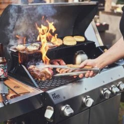 Burnhard Gas BBQ Big FRED Deluxe - 4 Branders - Incl. Keramische Infraroodbrander & Afdekhoes - Deluxe -Heng Kookserie Winkel 1200x1200 373