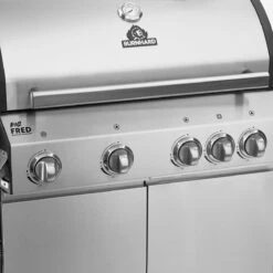Burnhard Gas BBQ Big FRED Deluxe - 4 Branders - Incl. Keramische Infraroodbrander & Afdekhoes - Deluxe -Heng Kookserie Winkel 1200x1200 376