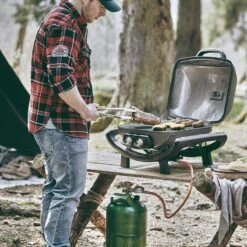 Burnhard Draagbare 2-Branders Gasbarbecue - Afdekhoes - BBQ Wayne -Heng Kookserie Winkel 1200x1200 391