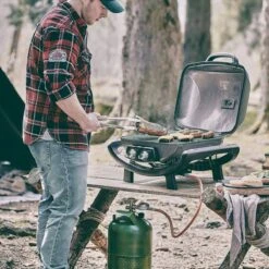 Burnhard Draagbare 2-Branders Gasbarbecue - Afdekhoes - BBQ Wayne -Heng Kookserie Winkel 1200x1200 392