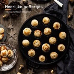 Ocina Poffertjespan Accessoires Set - Doseerfles - Poffertjes Spuitfles - 6x Poffertjes Vork - Kwast - Siliconen Kwast - Bakkwast - Gratis Poffertjes E-Book -Heng Kookserie Winkel 1200x1200 57