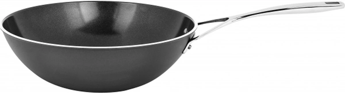 Demeyere Alu Pro Ceraforce wok - 30 cm Demeyere Alu Pro Ceraforce Wok - 30 Cm -Heng Kookserie Winkel