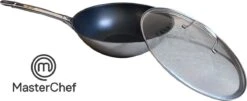 MasterChef / Jumbo - Wokpan - Met Glazen Deksel - 28 Cm - Inductie 4 MasterChef / Jumbo - Wokpan - Met Glazen Deksel - 28 Cm - Inductie -Heng Kookserie Winkel 1200x489
