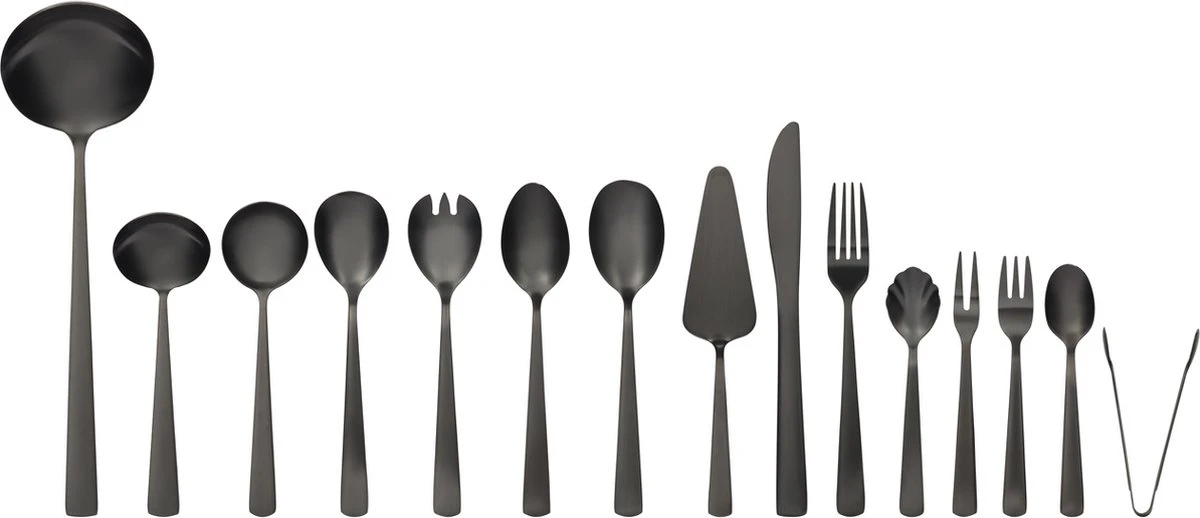 Swiss Pro+ Bestekset in Koffer-72 delig-12 persoons-Zwitsers Kwaliteit-Complete Set-100% roestvrijstaal- Zwart Swiss Pro+ Bestekset In Koffer-72 Delig-12 Persoons-Zwitsers Kwaliteit-Complete Set-100% Roestvrijstaal- Zwart -Heng Kookserie Winkel