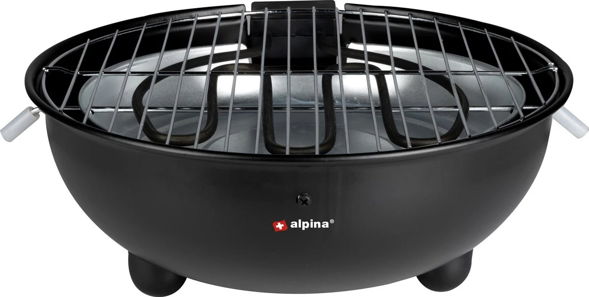 alpina Elektrische BBQ - Tafel-Barbecue - Geen Rook - Binnen Barbecueën - 1250W - Ø 30 Cm - Zwart Alpina Elektrische BBQ - Tafel-Barbecue - Geen Rook - Binnen Barbecueën - 1250W - Ø 30 Cm - Zwart -Heng Kookserie Winkel 1200x606 1