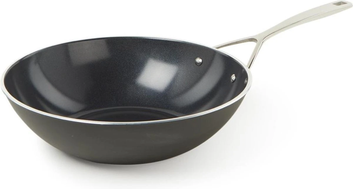 Demeyere Alu Pro Ceraforce wok - 30 cm Demeyere Alu Pro Ceraforce Wok - 30 Cm -Heng Kookserie Winkel