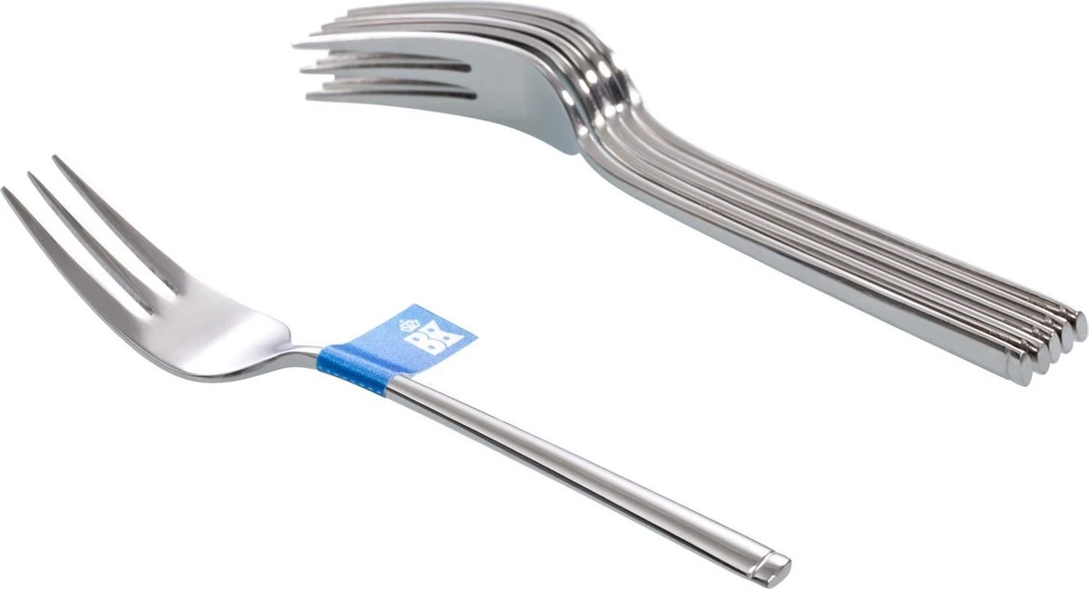 BK Waal taartvorken - 6 stuks - 18/10 edelstaal BK Waal Taartvorken - 6 Stuks - 18/10 Edelstaal -Heng Kookserie Winkel