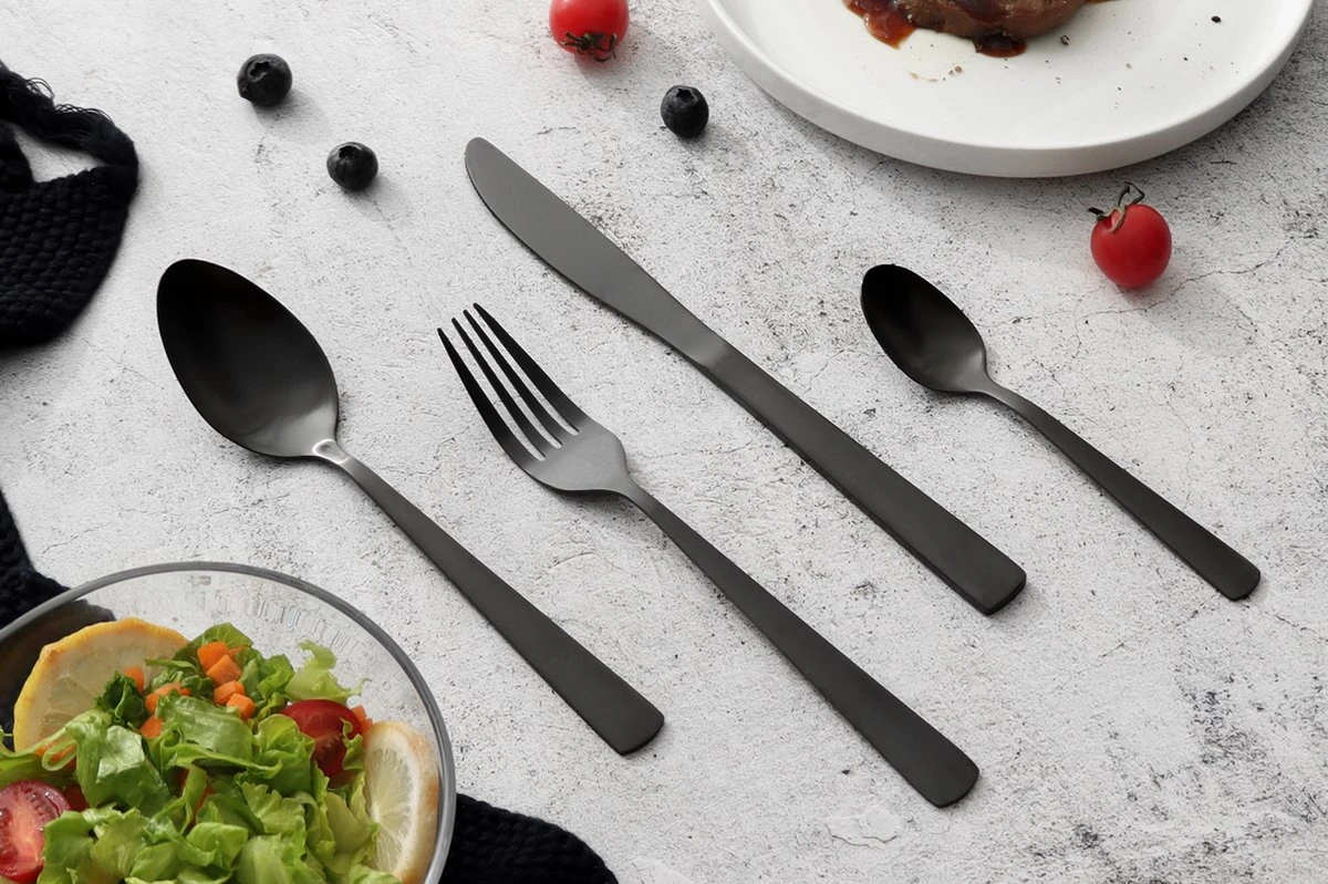 Swiss Pro+ Bestekset in Koffer-72 delig-12 persoons-Zwitsers Kwaliteit-Complete Set-100% roestvrijstaal- Zwart Swiss Pro+ Bestekset In Koffer-72 Delig-12 Persoons-Zwitsers Kwaliteit-Complete Set-100% Roestvrijstaal- Zwart -Heng Kookserie Winkel 1200x799 17