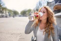 Mepal – Drinkfles JustWater – 500 Ml – Nordic Green – Waterfles – Drinkt Als Een Glas – Lekvrij -Heng Kookserie Winkel 1200x800 11