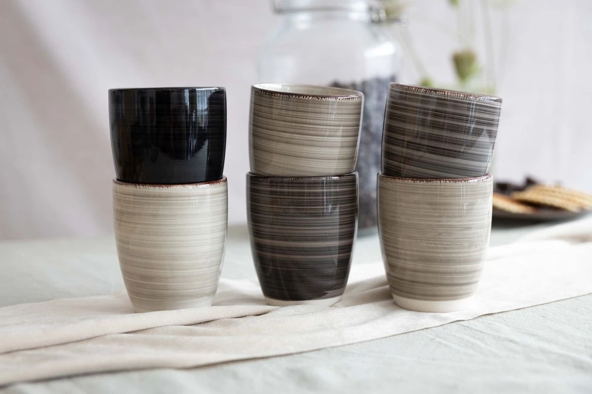 Studio Tavola Bekers Vintage Loft 350 ml - 6 Stuks Studio Tavola Bekers Vintage Loft 350 Ml - 6 Stuks -Heng Kookserie Winkel 1200x800 18