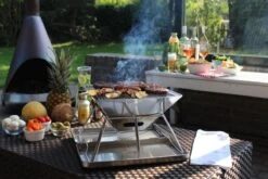 United Entertainment - Opvouwbare Houtskoolbarbecue - RVS - Met Koffer En Draagtas -Heng Kookserie Winkel 1200x800 40