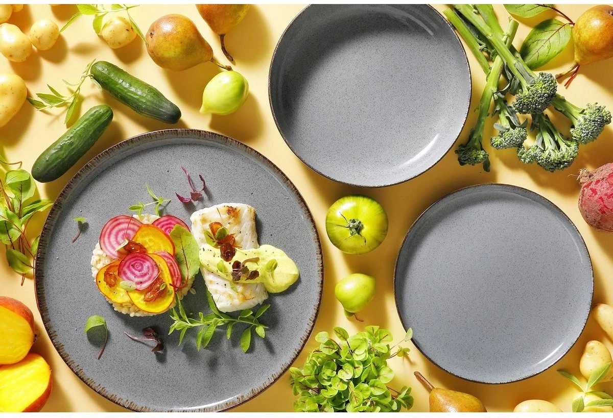 Palmer Serviesset Antigo Porselein 4-persoons 16-delig Blauw Palmer Serviesset Antigo Porselein 4-persoons 16-delig Blauw -Heng Kookserie Winkel