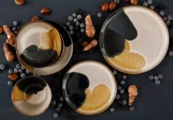 Palmer Serviesset Aquarel Stoneware 6-persoons 24-delig Beige Blauw -Heng Kookserie Winkel 1200x838 3