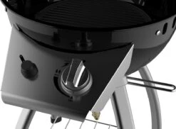 Accente Outdoor Gas BBQ - ø 45 Cm- Inclusief Grillplaat & Gasslang - Zwart 5 Accente Outdoor Gas BBQ - ø 45 Cm- Inclusief Grillplaat & Gasslang - Zwart -Heng Kookserie Winkel 1200x883