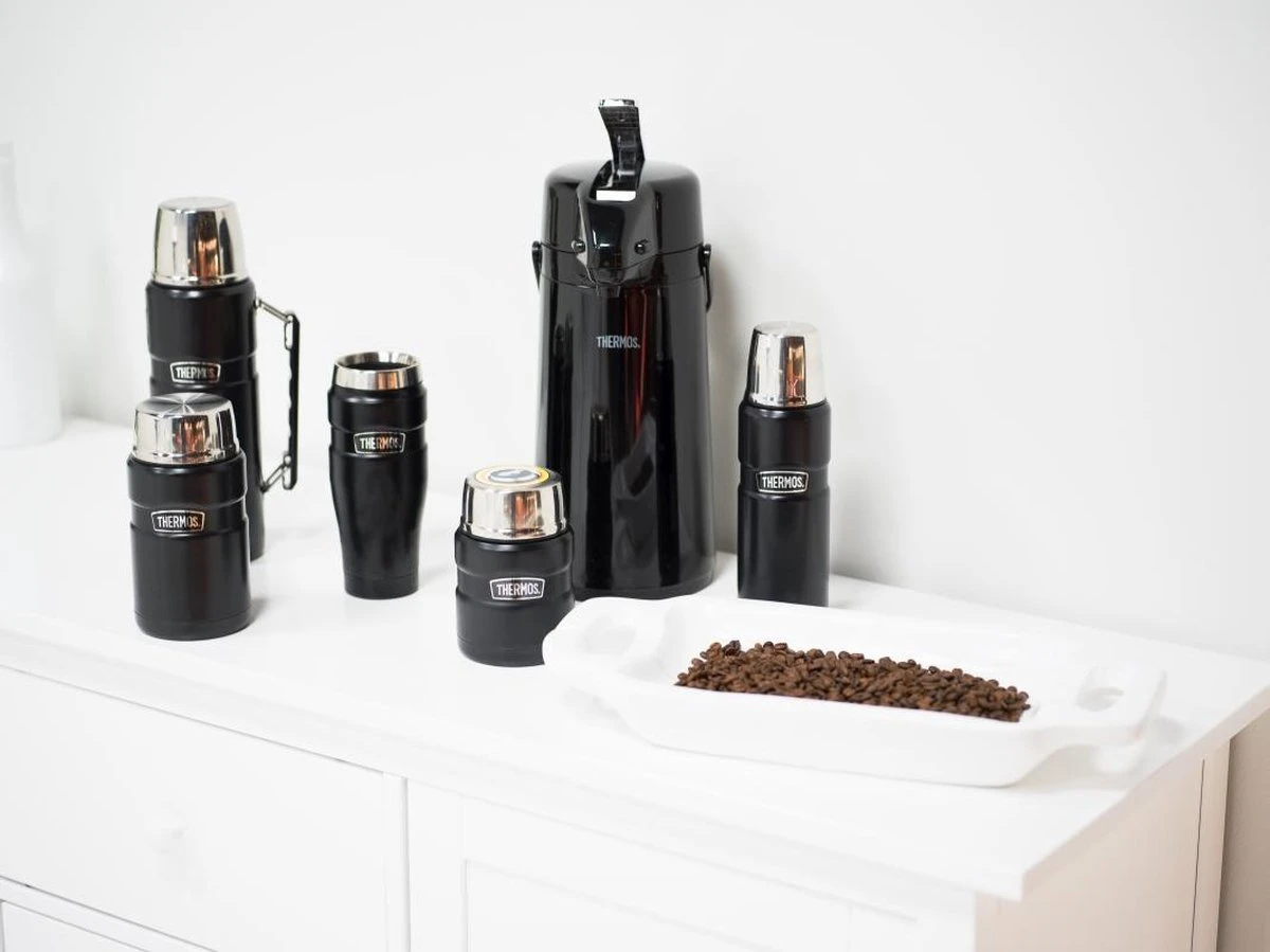 Thermos King voedseldrager - 47 cl - Mat zwart Thermos King Voedseldrager - 47 Cl - Mat Zwart -Heng Kookserie Winkel 1200x899 7